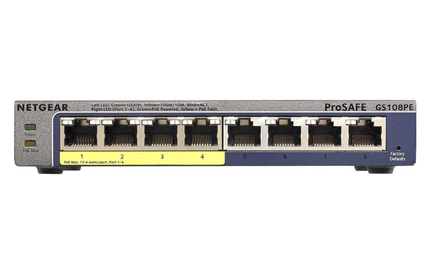 Netgear GS 108 Switch Front