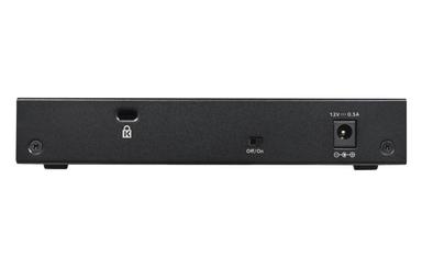 Netgear GS308 8-Port Desktop Gigabit Switch Back Image
