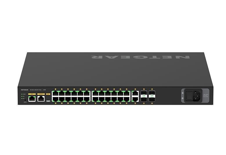 Netgear GSM4230PX 24-Port Switch with PoE+ Back Image