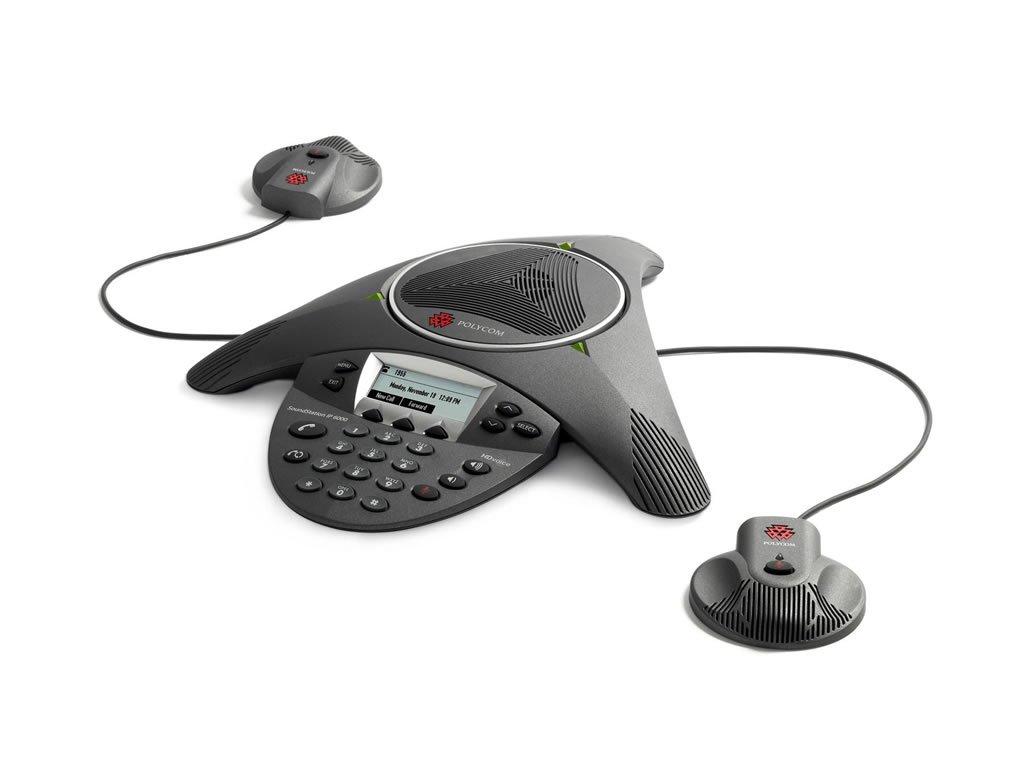Polycom IP 6000 IP Conference Phone With Mics