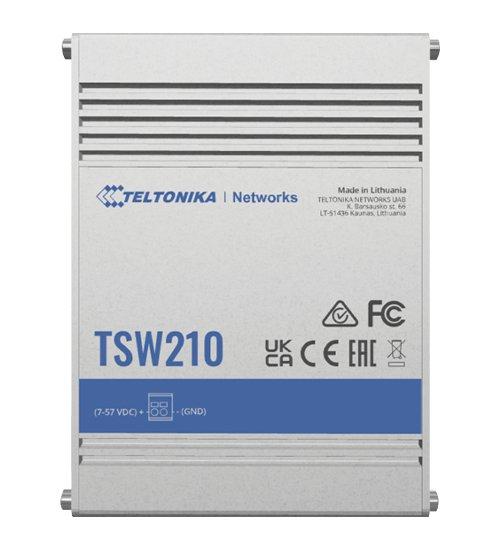 Teltonika TSW210 Unmanaged 8-Port Switch Front Image
