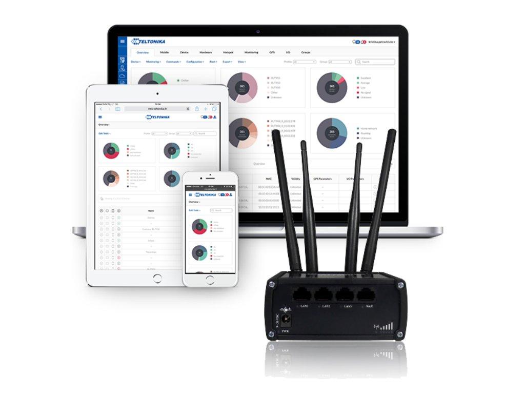 Teltonika Remote Management System For Teltonika 3G/4G Routers