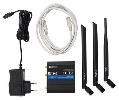 Teltonika RUT240 Compact 3G/4G Router Box Contents