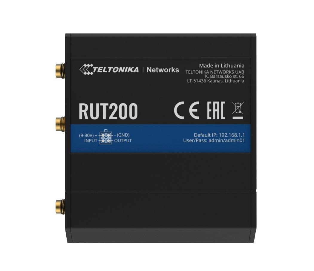 Teltonika RUT200 Indiustrial 4G/LTE WiFi Router Front Image