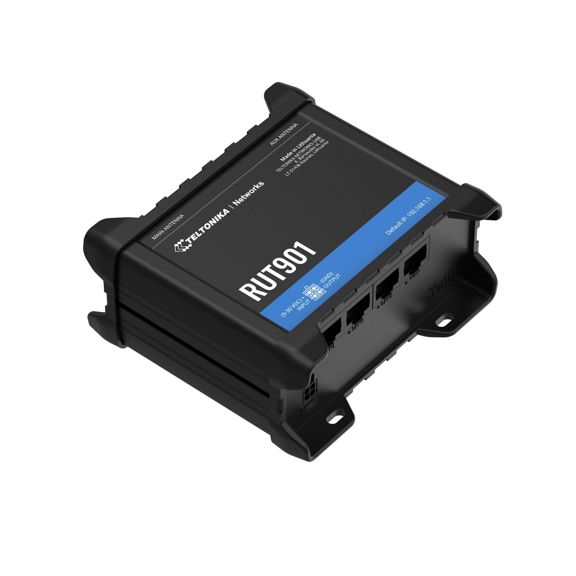 Teltonika RUT901 Cellular Dual SIM LTE WiFi Router Mian Image