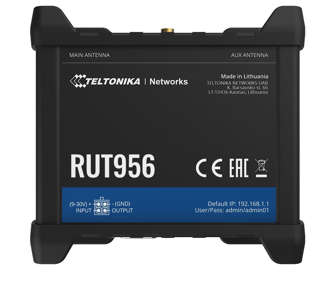 Teltonika RUT956 WiFi 4 3G/4G LTE Cat 4 Router Front Image