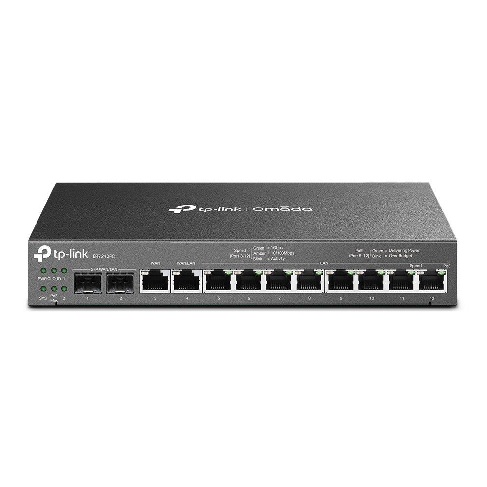  TP-Link ER7212PC VPN Router, Switch and Omada Controller Front Image 