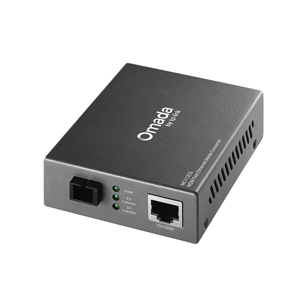 TP-Link Omada MC112CS 10/100Mbps WDM Media Converter