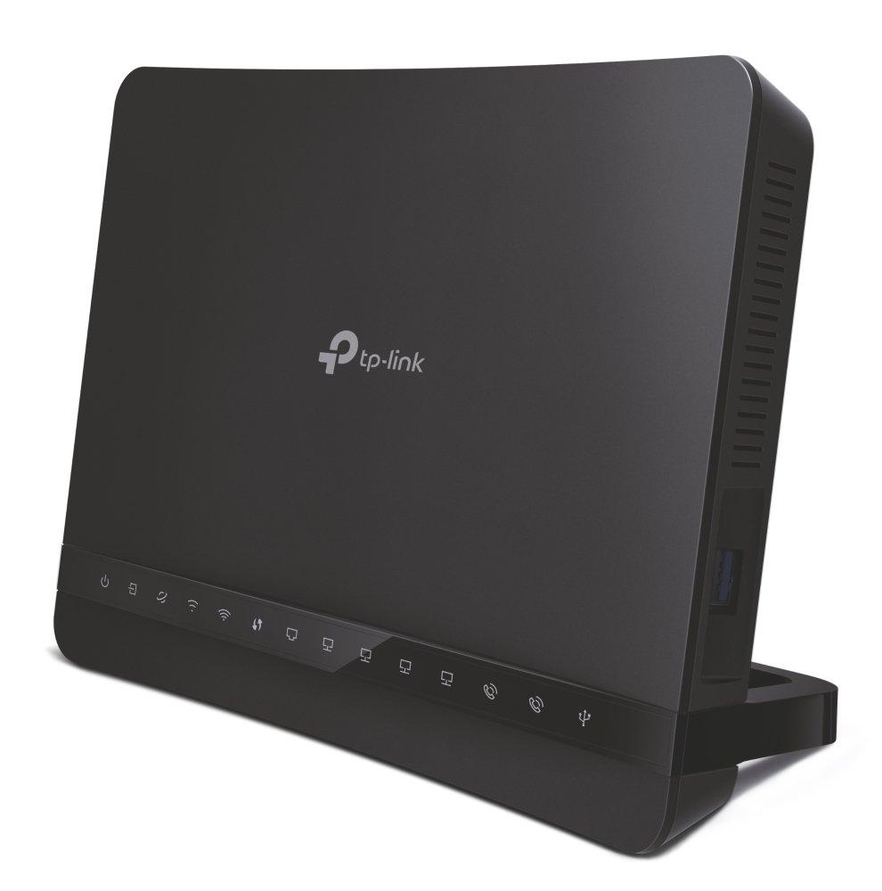 TP-LINK Archer VR1210v VDSL/ADSL Modem Router Side Angle Image