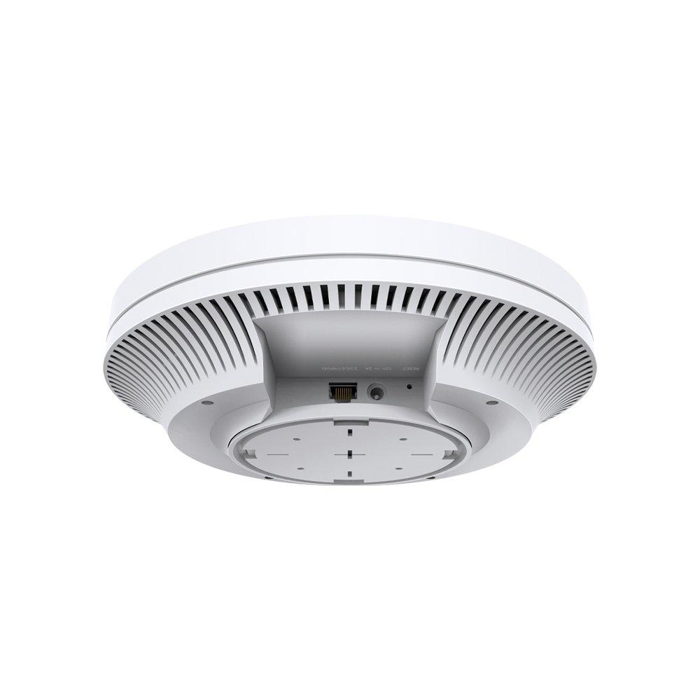 TP-Link EAP670 WiFi 6 PoE+ Access Point Back Angle Image