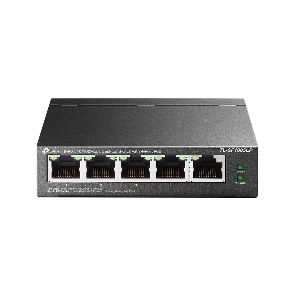 TP-Link TL-SF1005LP 5-Port Unmanaged PoE Switch Front Image