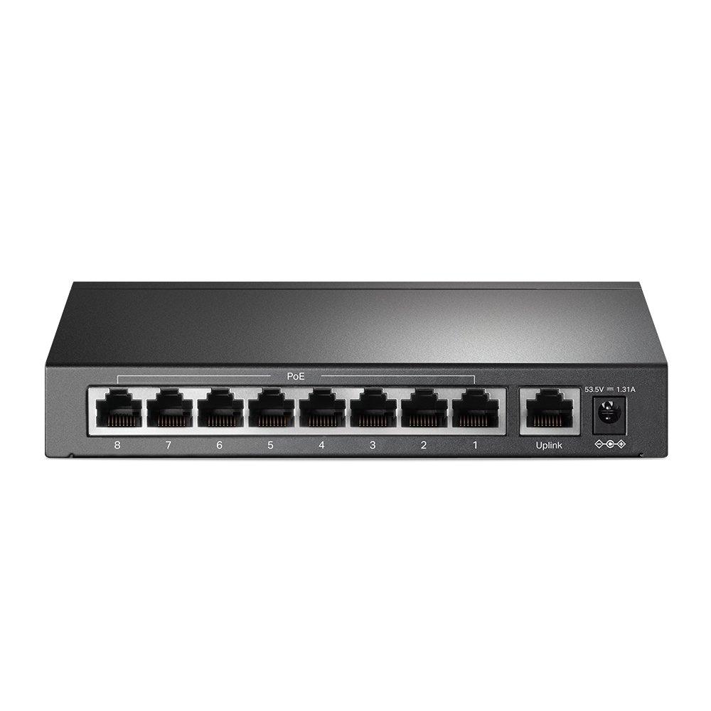 TP-Link TL-SF1009P 9-Port PoE Switch Back Image