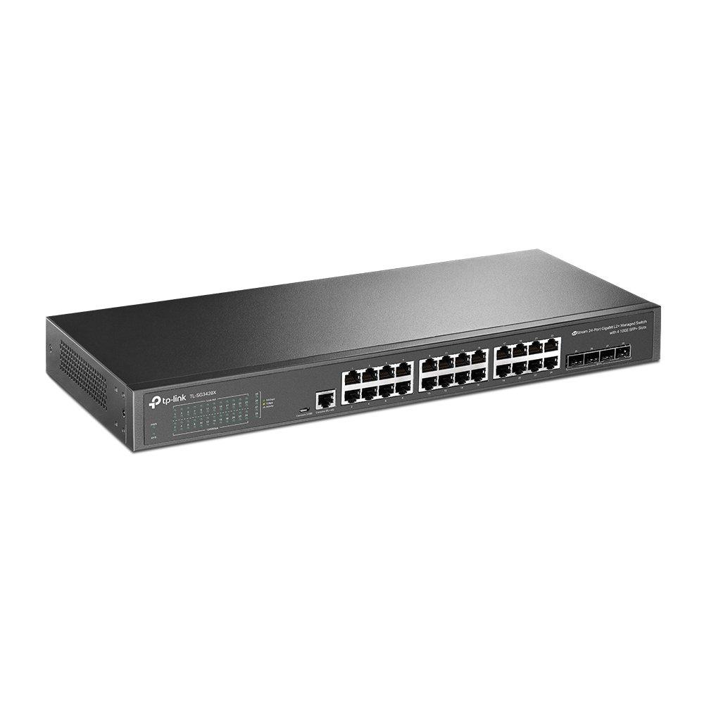 TP-Link TL-SG3428X Switch Front Angle
