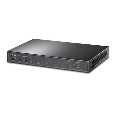 TP-Link TL-SL1311MP 8-Port PoE+ Switch Front Angle