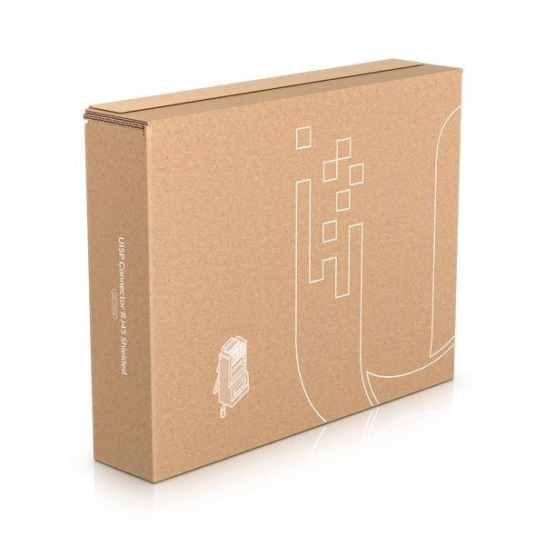 Ubiquiti UISP-Connector-SHD Plugs 100 Pack Box Image