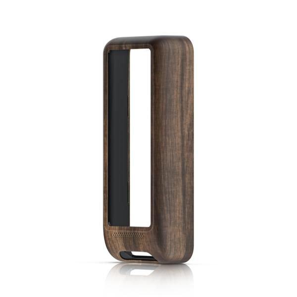 Ubiquiti UVC G4 Doorbell Cover Wood Side Angle