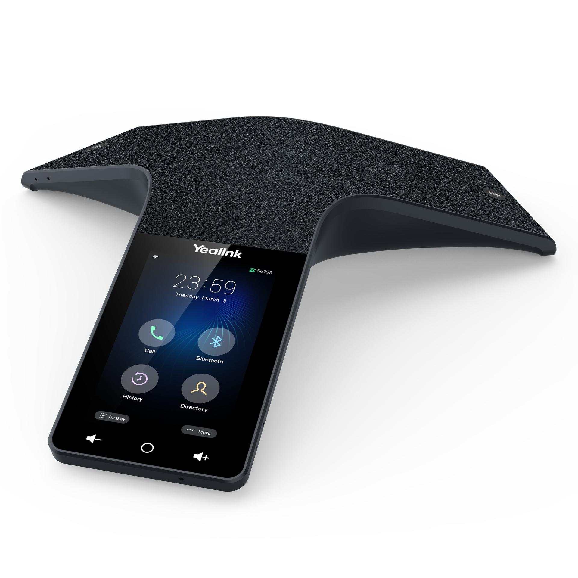 Yealink CP925 HD IP Conference Phone Front Angle View