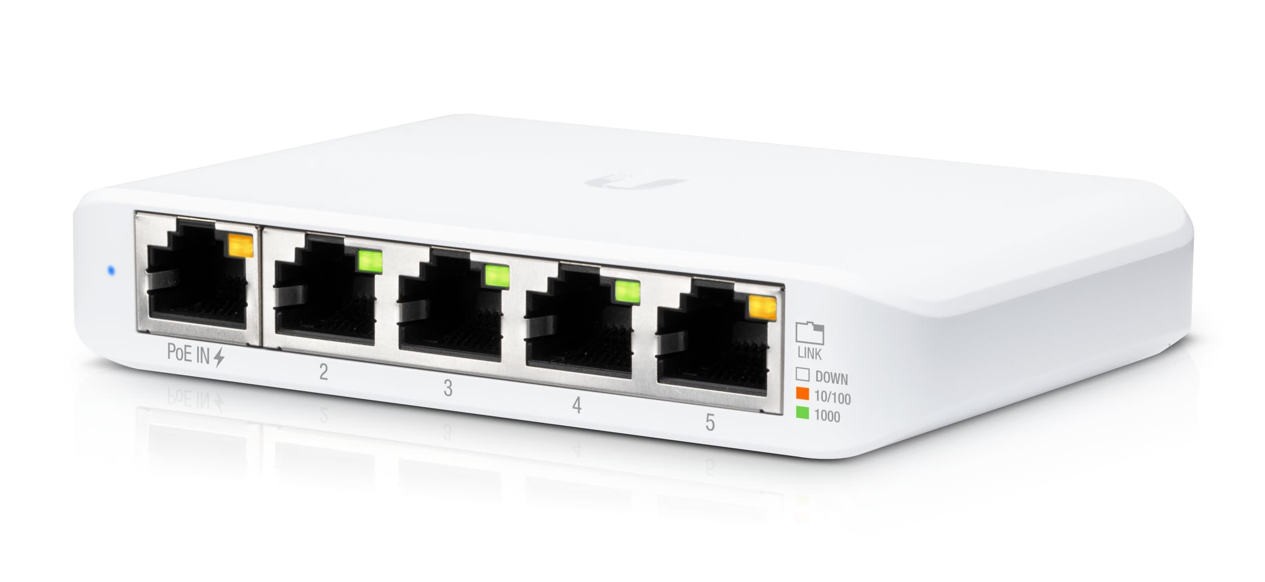 Unify Interface Switch Ubiquiti UniFi USW-Flex-Mini 5-Port Smart Managed Switch | NetXL